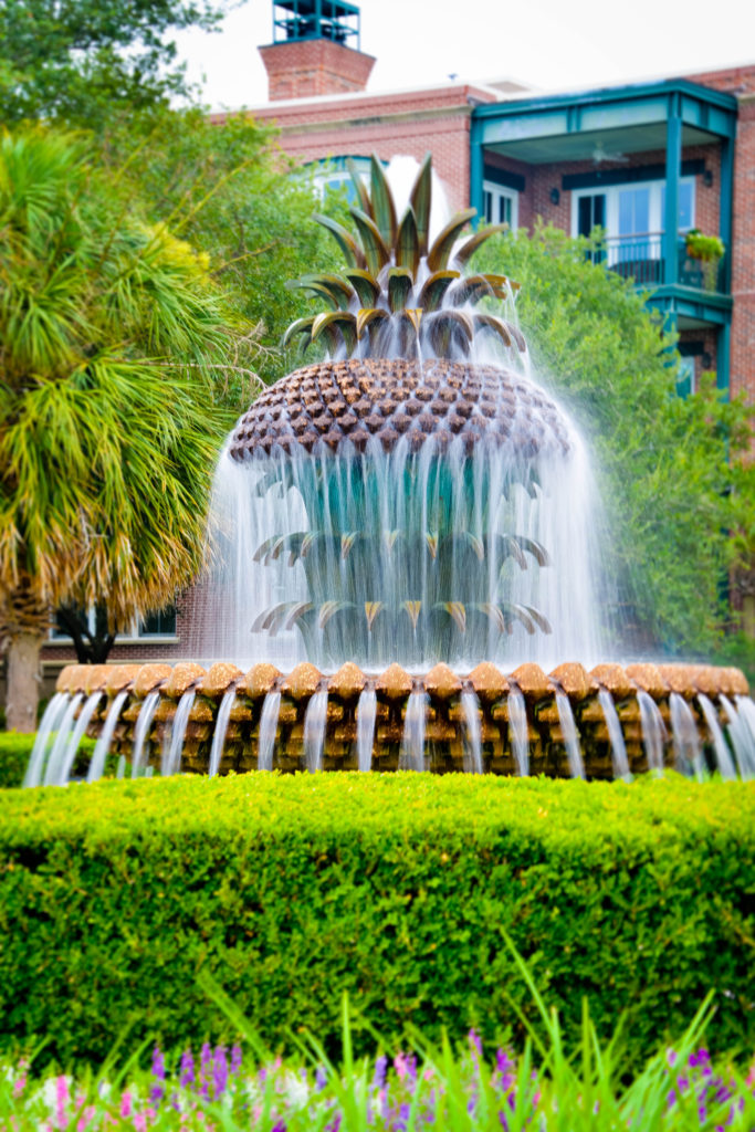 Pineapple Fountain Charleston South Carolina