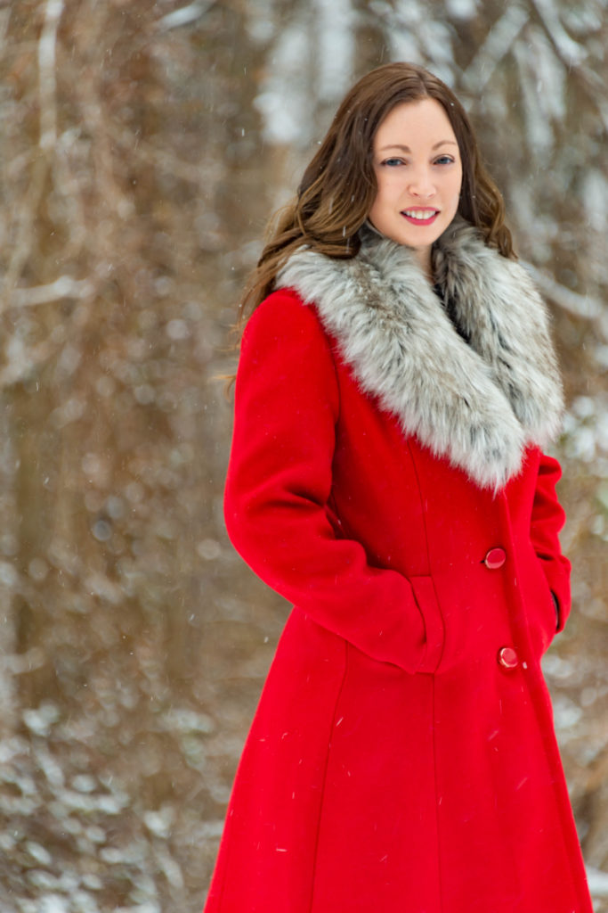 Red Kate Spade Coat