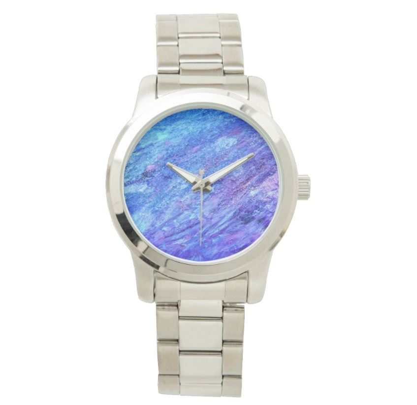 Abstract Acrylic Painting Watch