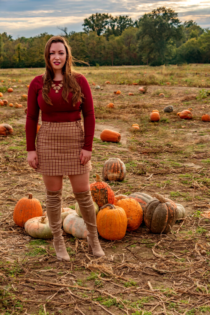 Fall Fashion at Pumpkin Patch