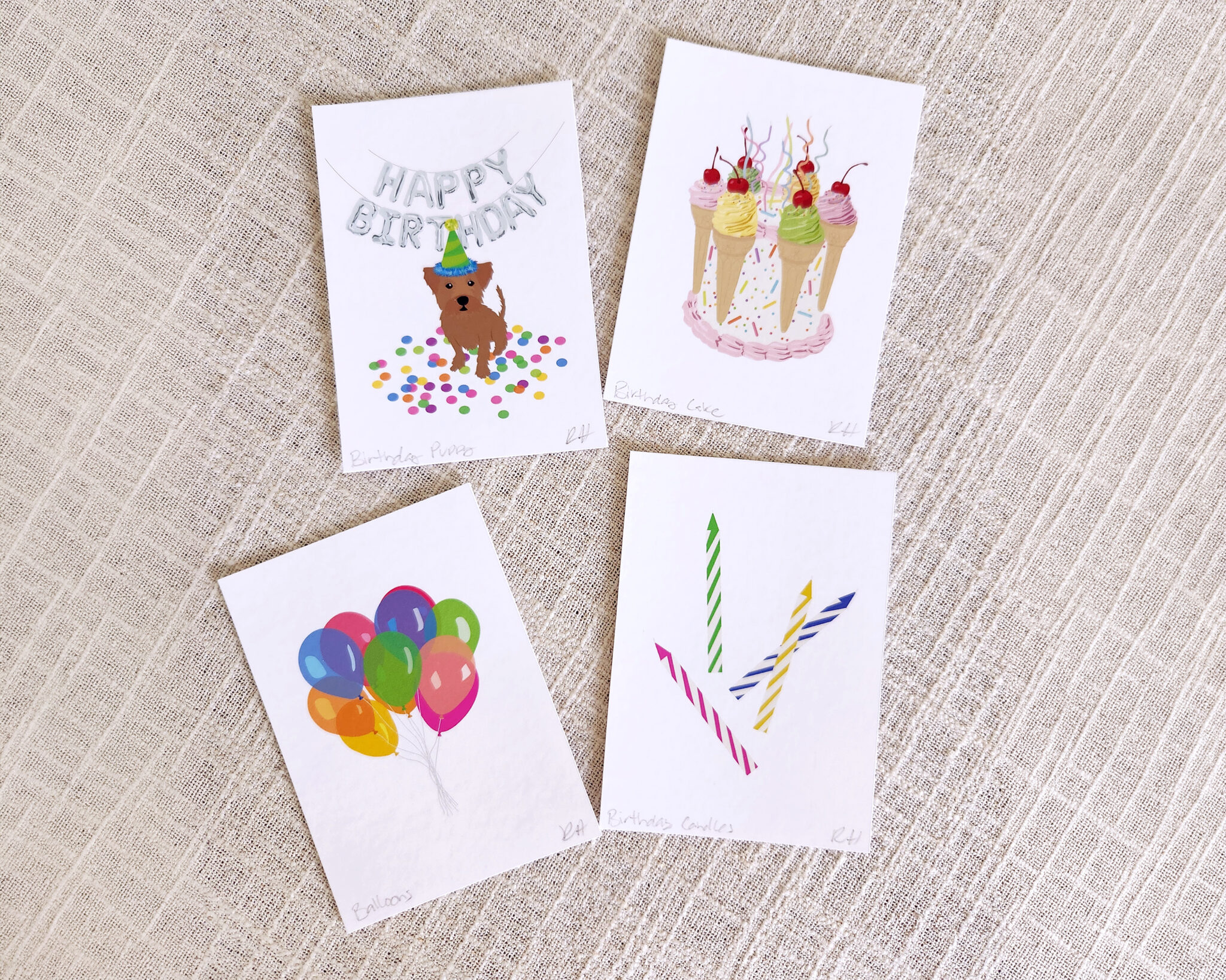 Birthday Mini Art Prints