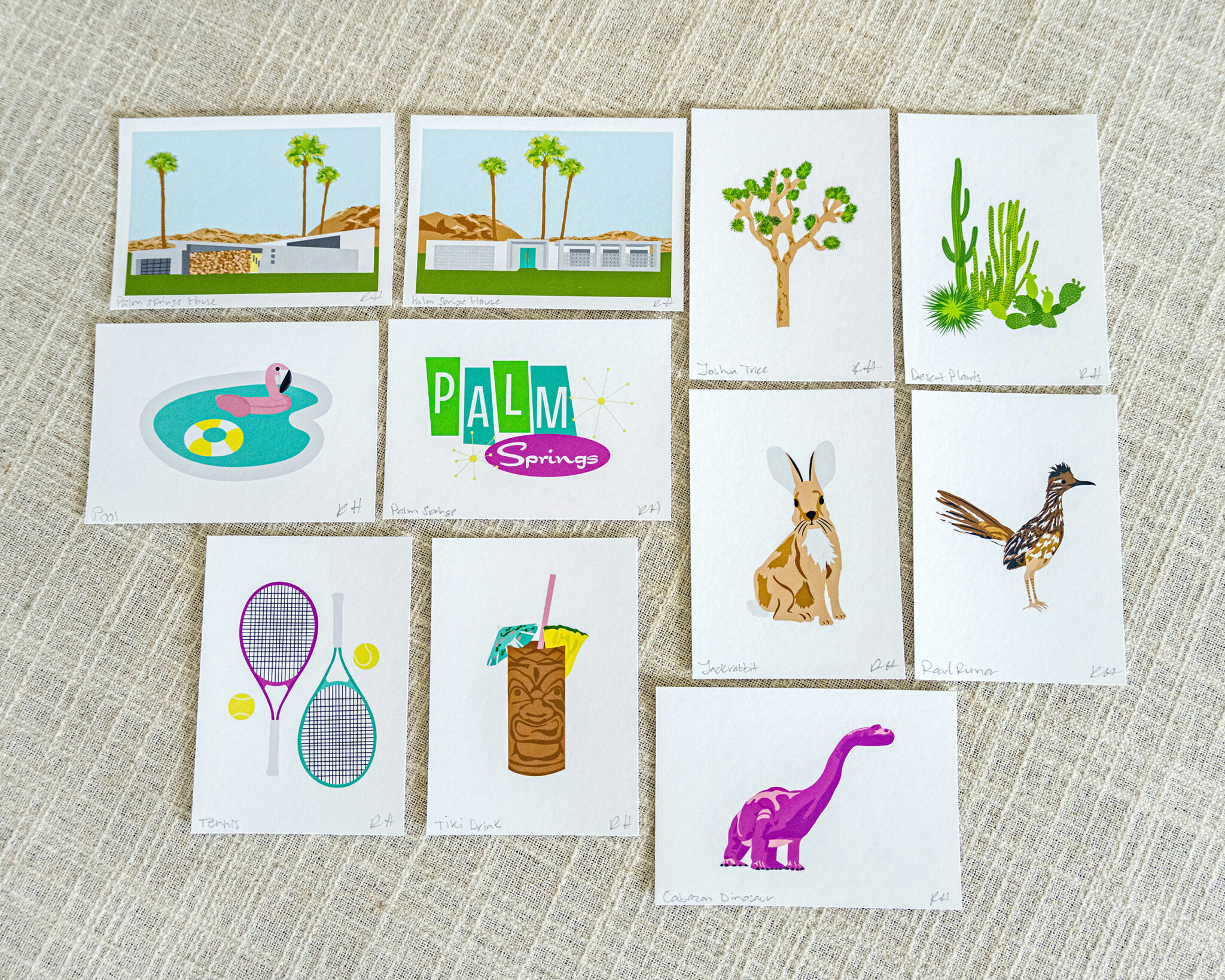 Palm Springs Mini Art Prints