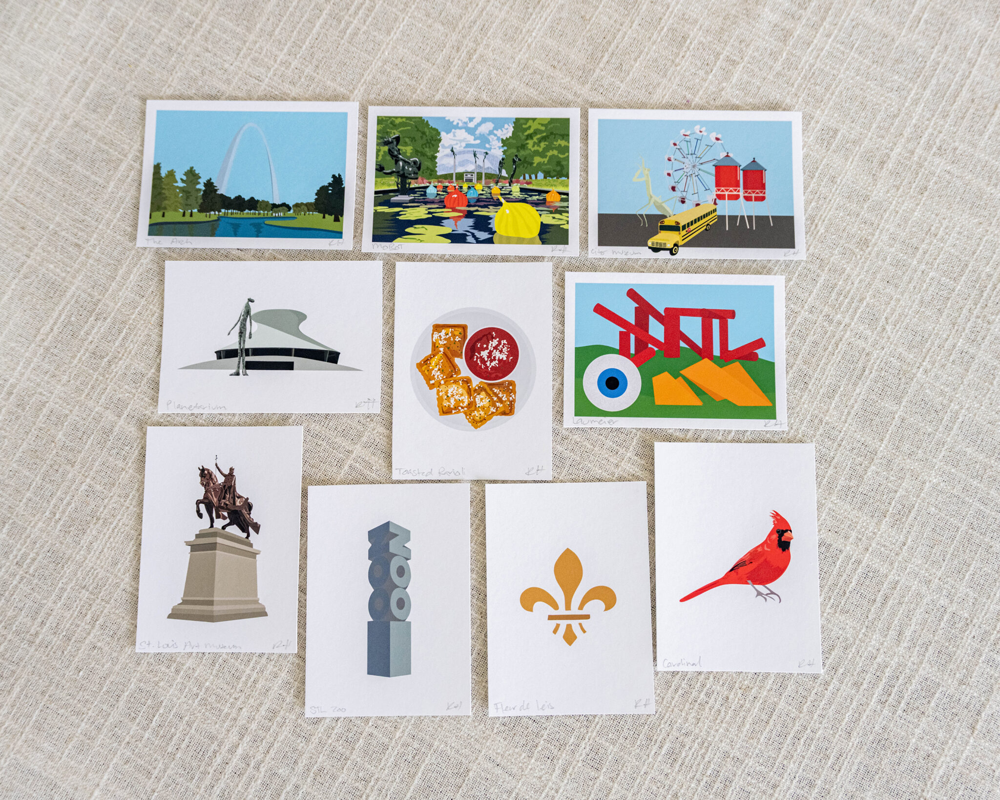 St. Louis, Missouri Mini Art Prints