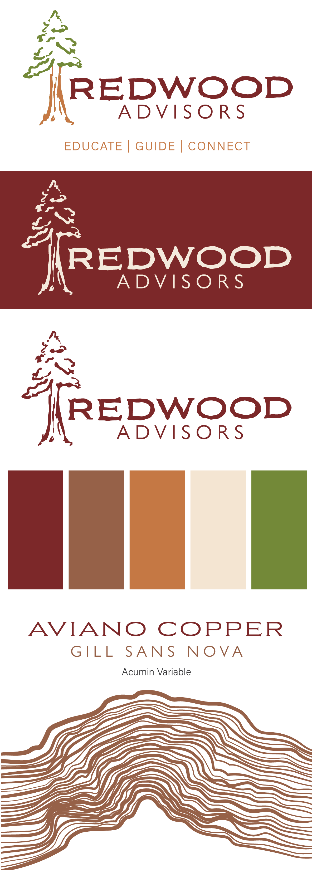 Redwood Advisors Branding Design