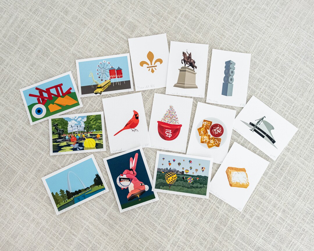 St. Louis, Missouri Mini Art Prints